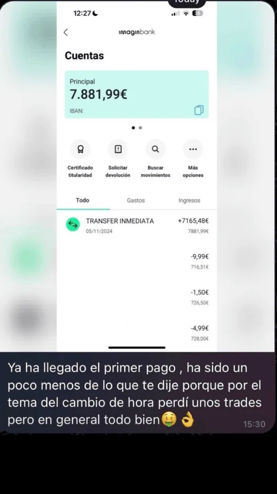 Resultado de alumno