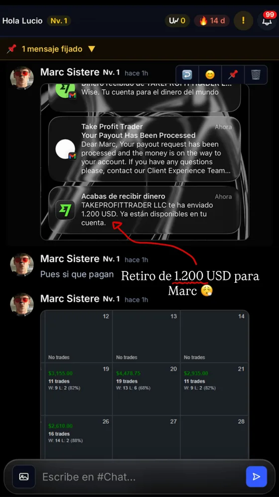 Resultado de alumno